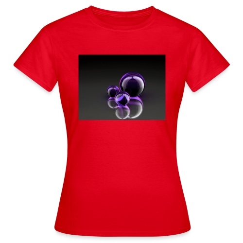 Purple Balls - Frauen T-Shirt