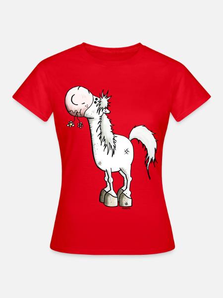Cheval De Rêve - Chevaux - Poney - T-shirt Femme - rouge