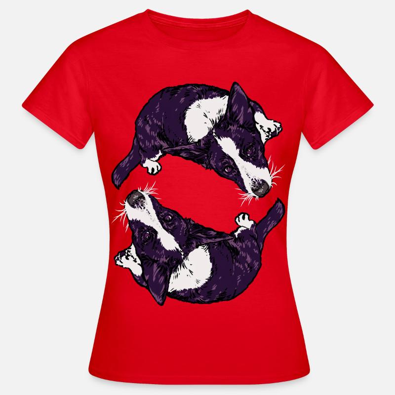 CORGIS - Women's T-Shirt - red