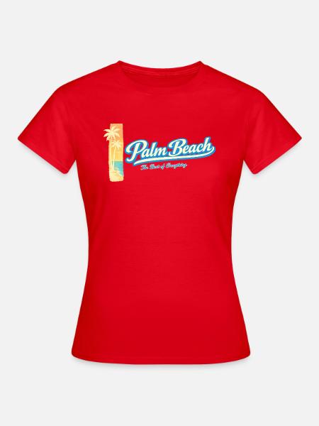 Palm Beach The Best of Everything - Frauen T-Shirt - Rot