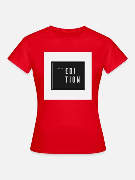 Limited Edition - Frauen T-Shirt - Rot