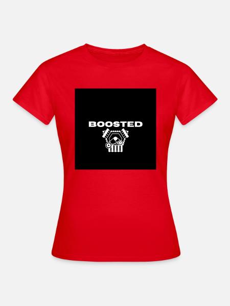 Boosted - Frauen T-Shirt - Rot