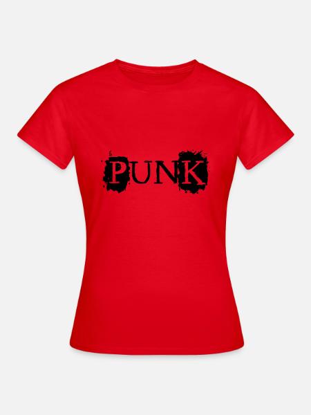 Punk punk rock OI SKA - T-shirt Femme - rouge