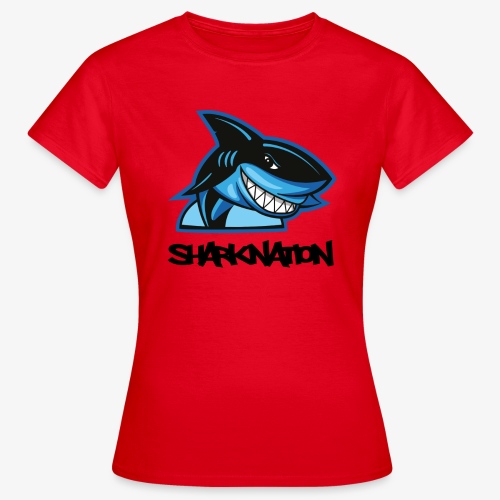 SHARKNATION / Black Letters - Vrouwen T-shirt