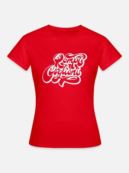 Brich meine Eier - Frauen T-Shirt - Rot