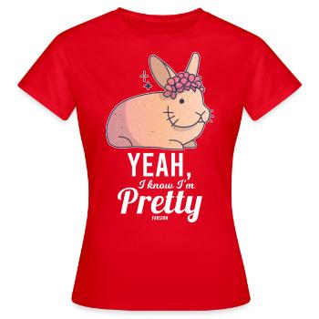 Hare - Women's T-Shirt - red - Front - AI Model Female 172 dark (172cm)