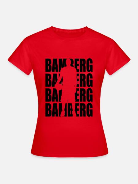 Bamberg Basketball - Frauen T-Shirt - Rot