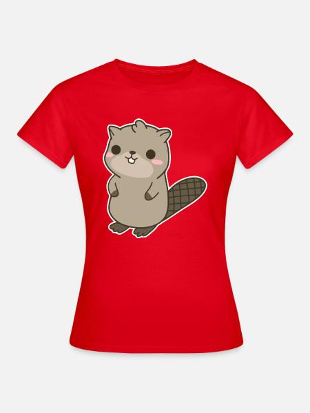 Biber - Frauen T-Shirt - Rot