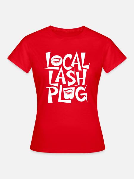 Deine Lash-Expertin - Frauen T-Shirt - Rot