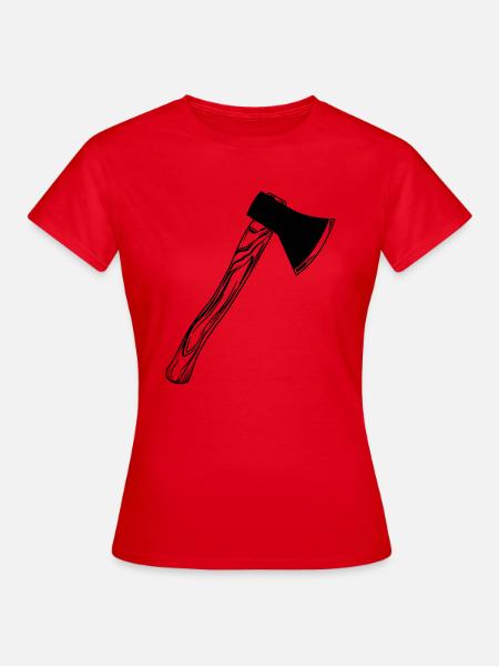 axt - Frauen T-Shirt - Rot