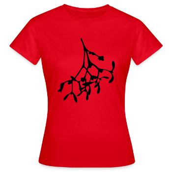 Gui - T-shirt Femme - rouge - Devant - AI Model Female 172 dark (172cm)