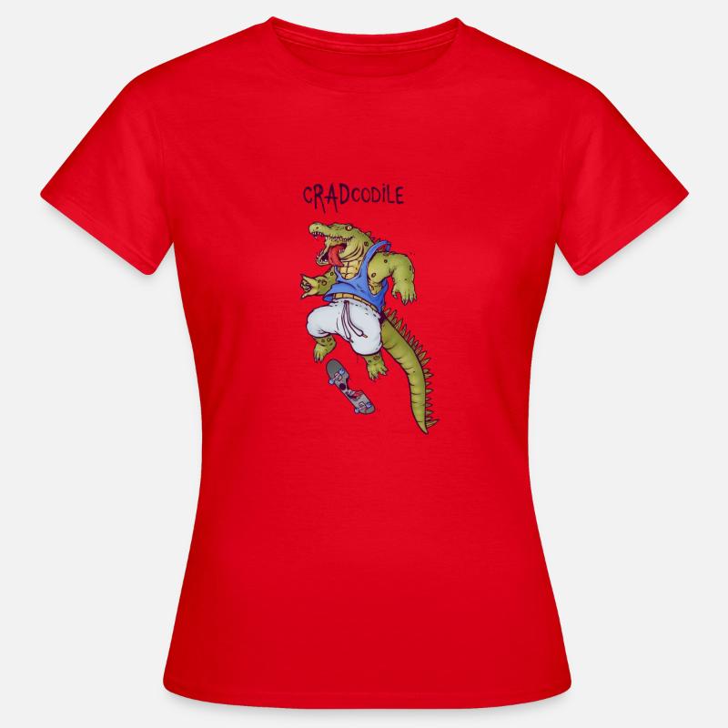 cRADcodile - Women's T-Shirt - red