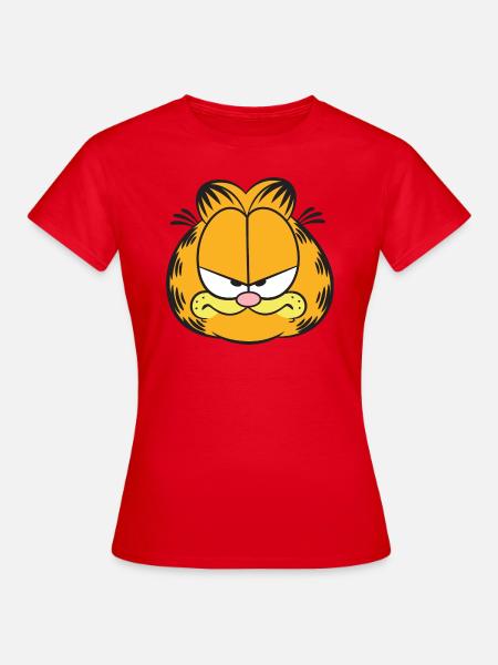 Garfield Face Costume - Women's T-Shirt - red