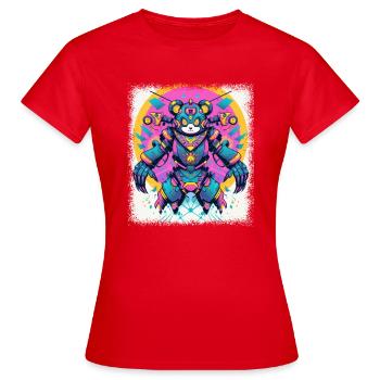 birthday present idea present bday joke gift idea - Women's T-Shirt - red - Front - AI Model Female 172 dark (172cm)