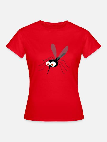Moskito zzzPaf - Frauen T-Shirt - Rot