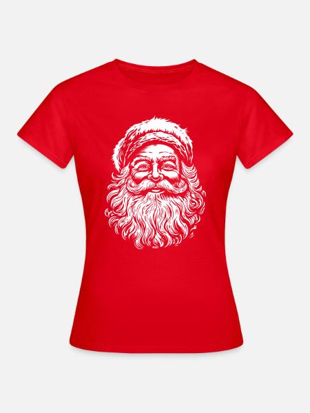Santa - Frauen T-Shirt - Rot