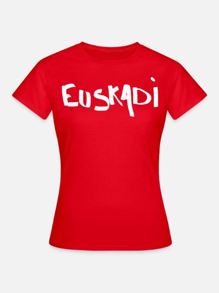 Euskadi Basque - T-shirt Femme - rouge