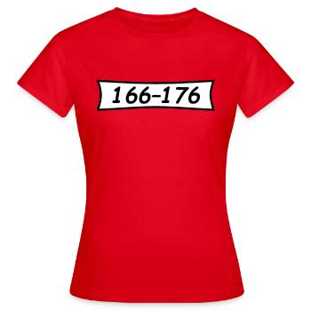 Panzerknacker numéro 166 176 - T-shirt Femme - rouge - Devant - AI Model Female 172 dark (172cm)