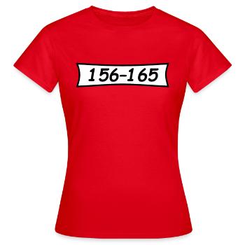 Panzerknacker numéro 156 165 - T-shirt Femme - rouge - Devant - AI Model Female 172 dark (172cm)