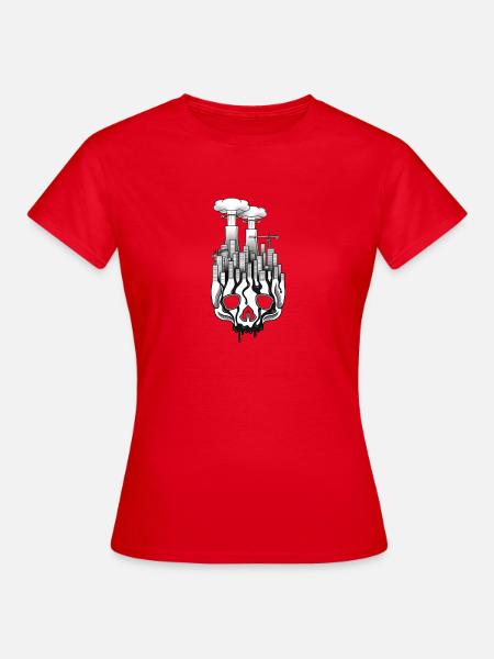 giftig - Frauen T-Shirt - Rot