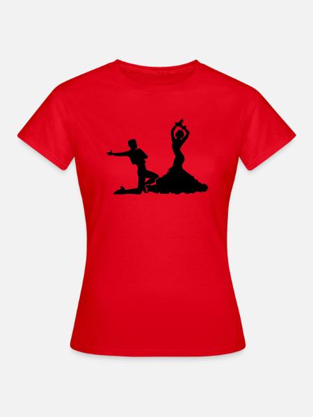Flamenco - T-shirt Femme - rouge