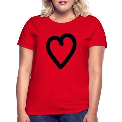 mon coeur heart - T-shirt Femme