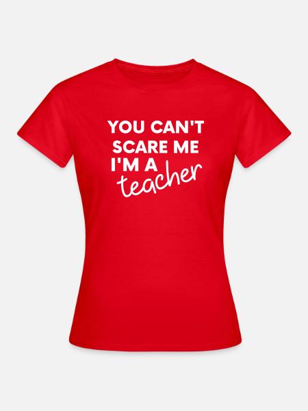 Teacher - Women's T-Shirt - red