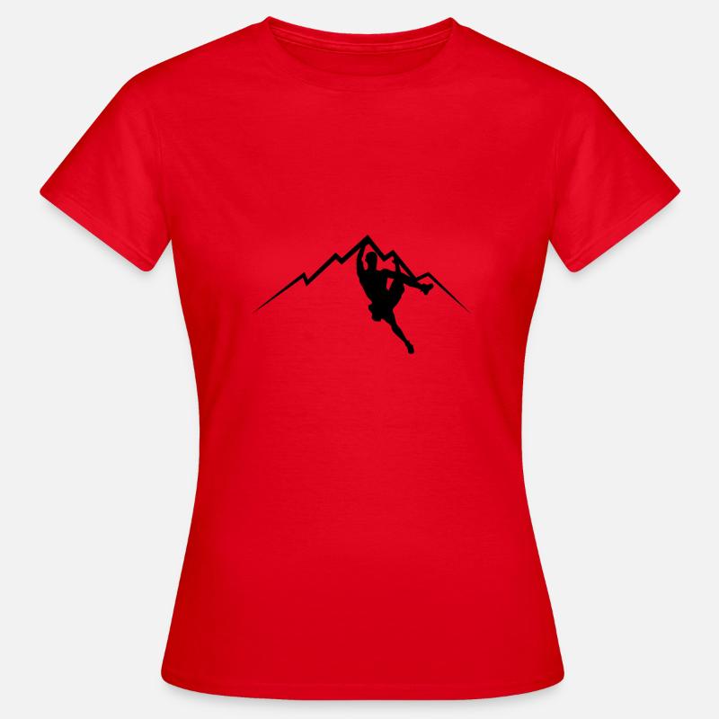 climber - Women's T-Shirt - red