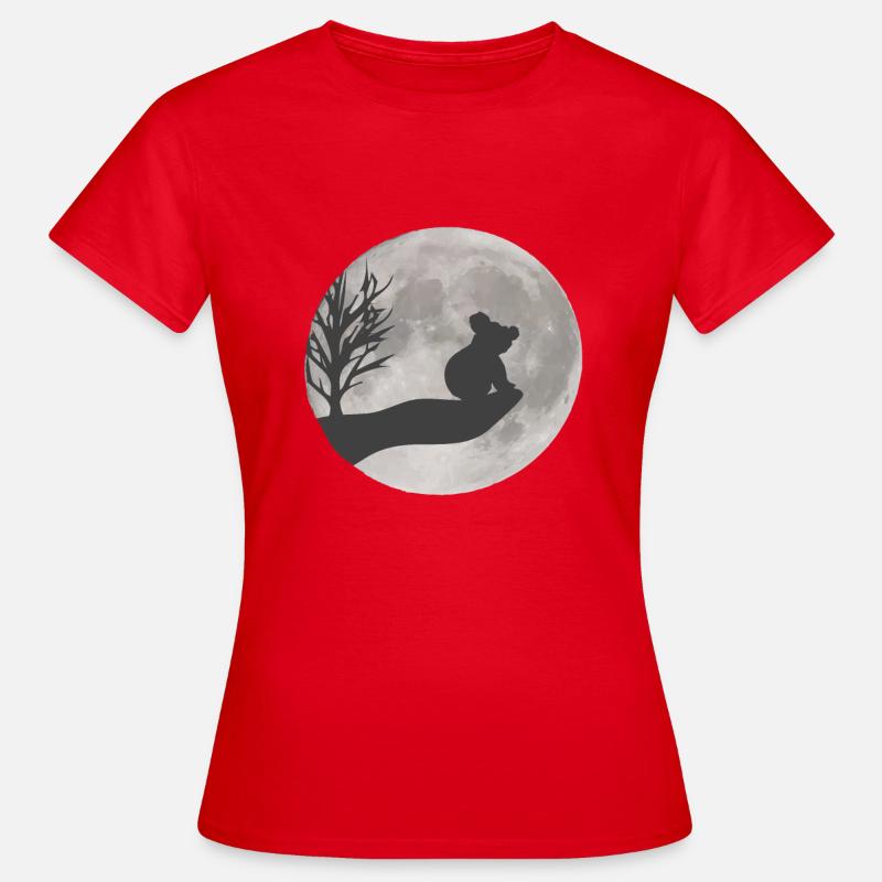 Koala drawing - Women's T-Shirt - red