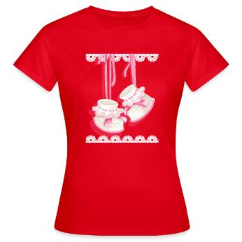 Drôle d’anniversaire insolent cadeau homme & femme - T-shirt Femme - rouge - Devant - AI Model Female 172 dark (172cm)