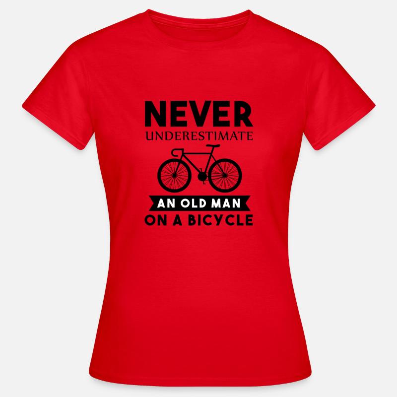 Bicycle - Women's T-Shirt - red
