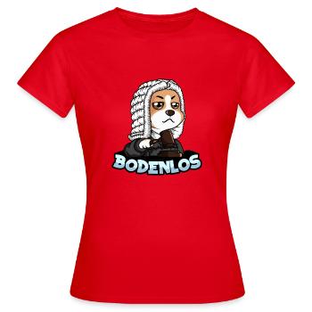 Bodenlos - Frauen T-Shirt - Rot - Vorne - AI Model Female 172 dark (172cm)