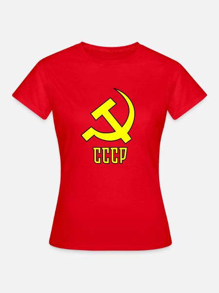 CCCP - T-shirt Femme - rouge