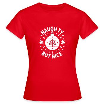 Coquin mais gentil - T-shirt Femme - rouge - Devant - AI Model Female 172 dark (172cm)