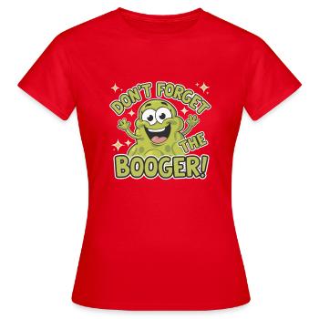 CROTTE DE NEZ - T-shirt Femme - rouge - Devant - AI Model Female 172 dark (172cm)