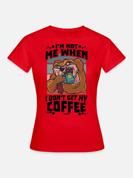 Kaffee - Frauen T-Shirt - Rot