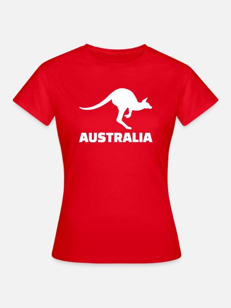 Australien - Frauen T-Shirt - Rot