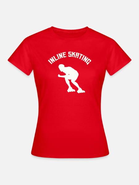 Roller - T-shirt Femme - rouge
