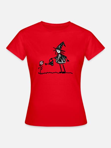 Witch Plant - Women's T-Shirt - red
