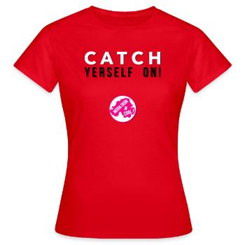 Nordirland - Frauen T-Shirt - Rot - Vorne - AI Model Female 172 dark (172cm)