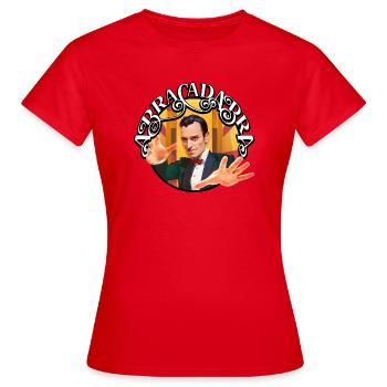 Abracadabra, les yeux rivés sur moi - T-shirt Femme - rouge - Devant - AI Model Female 172 dark (172cm)