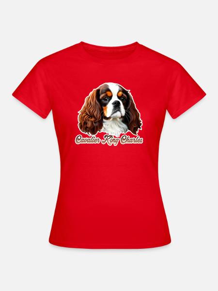 Kavalier König Charles CKC - Frauen T-Shirt - Rot