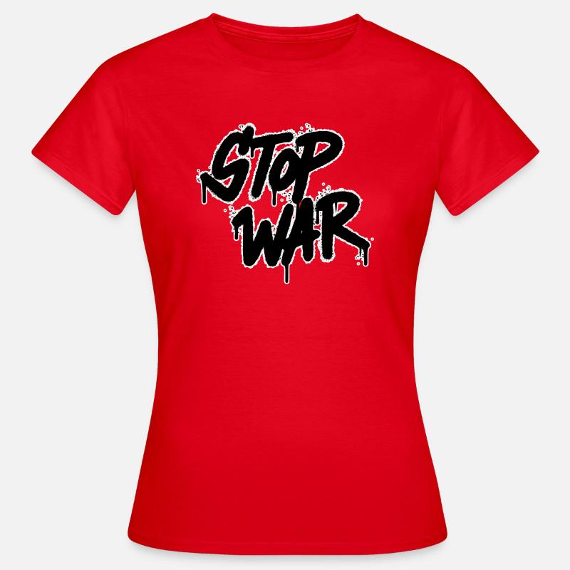 stop war - Women's T-Shirt - red