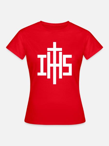 IHS - Frauen T-Shirt - Rot