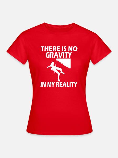 escalade - T-shirt Femme - rouge