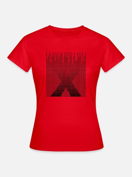 Buchstabe x - Frauen T-Shirt - Rot