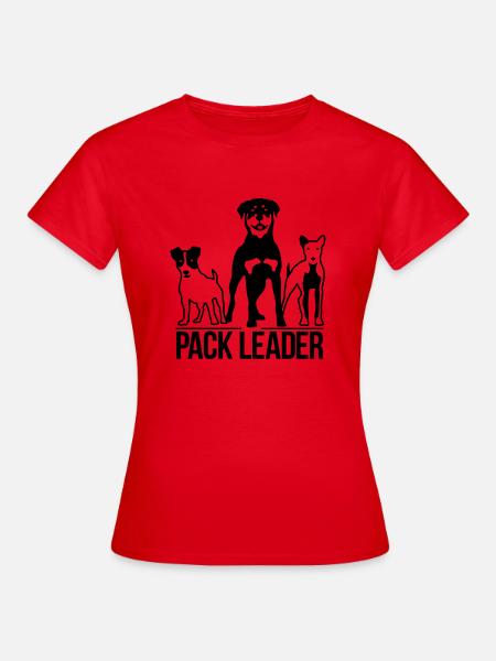 Rudelführer - Frauen T-Shirt - Rot