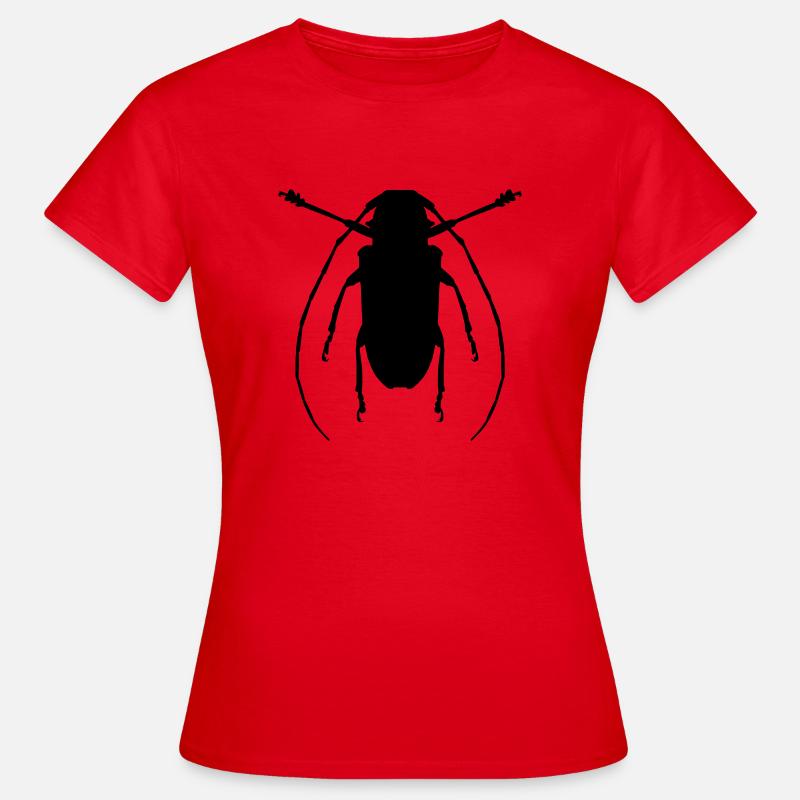 Käfer - Frauen T-Shirt - Rot
