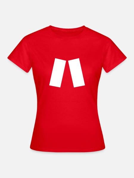 Beffchen - Frauen T-Shirt - Rot