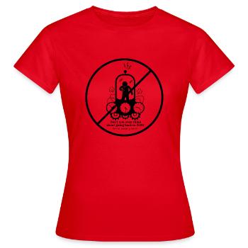 No2020 - Frauen T-Shirt - Rot - Vorne - AI Model Female 172 dark (172cm)